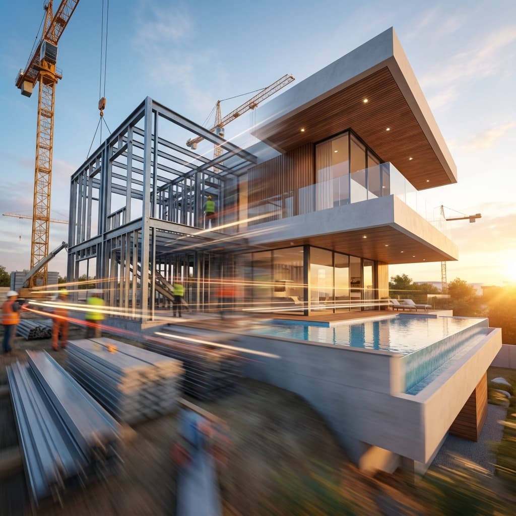 Construcciones Rápidas de Casas: Tu hogar listo en 4-6 meses